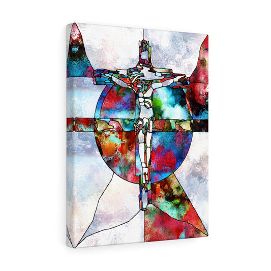 Christian Spectral Faith Cross Glass